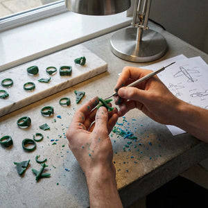 Flugzeuganhänger Gold 