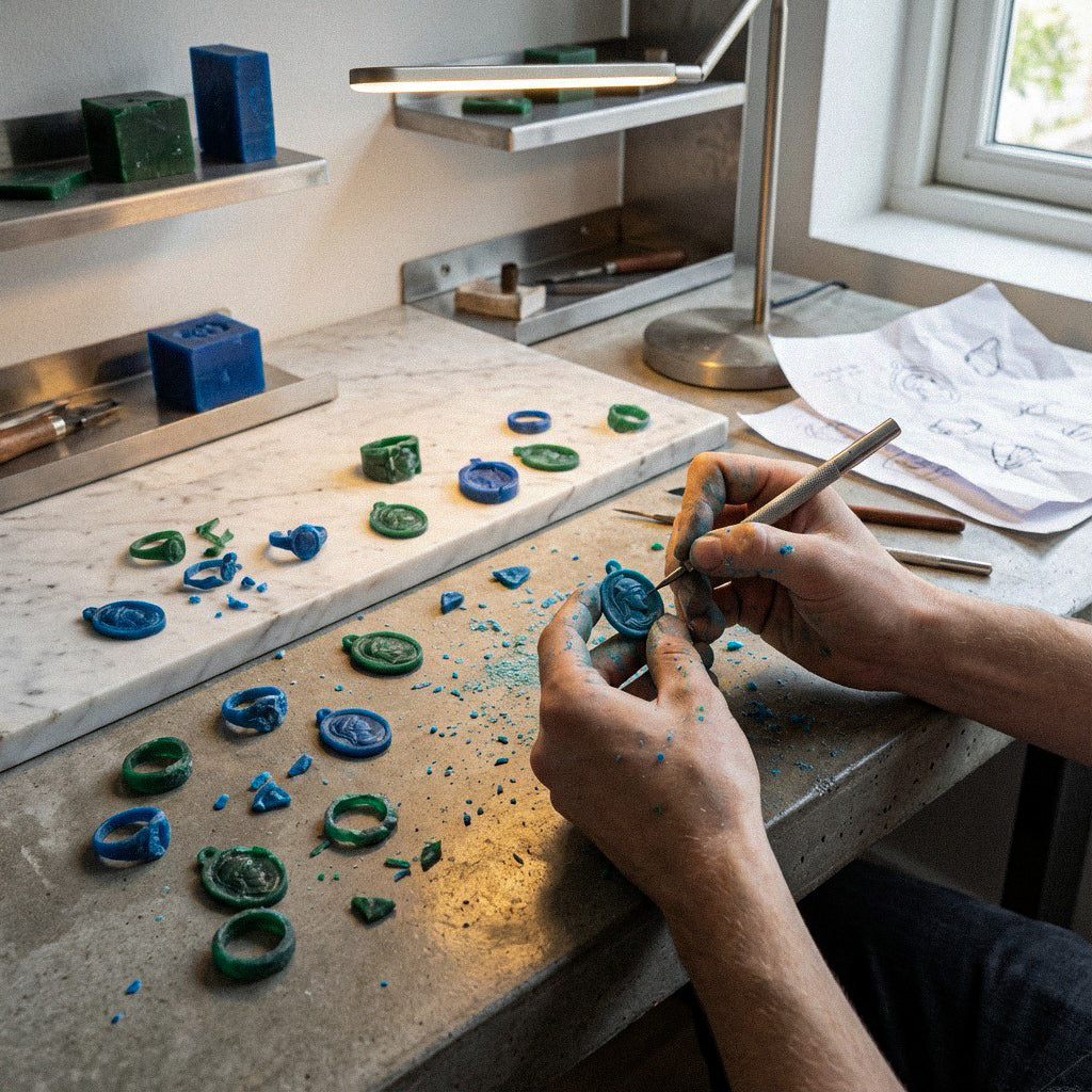 Wächteranhänger Gold 