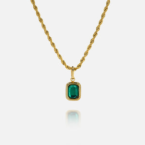 Lucky Emerald Gemstone Gold