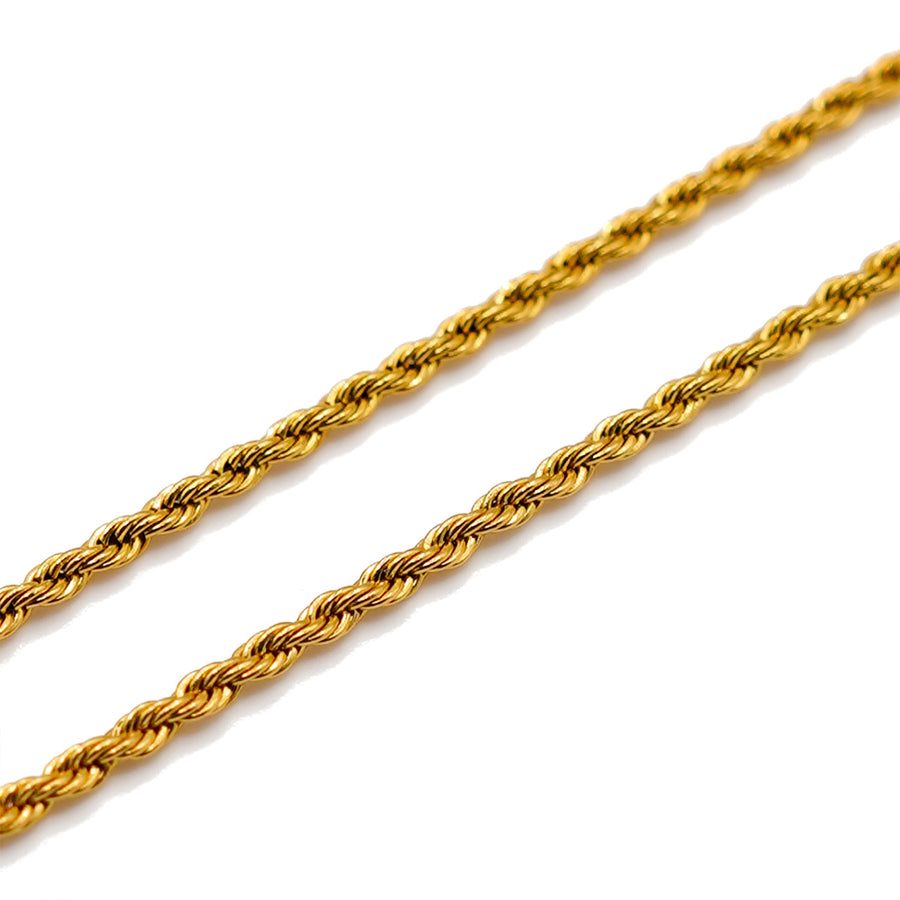 Rope Chain 2.5mm Gold