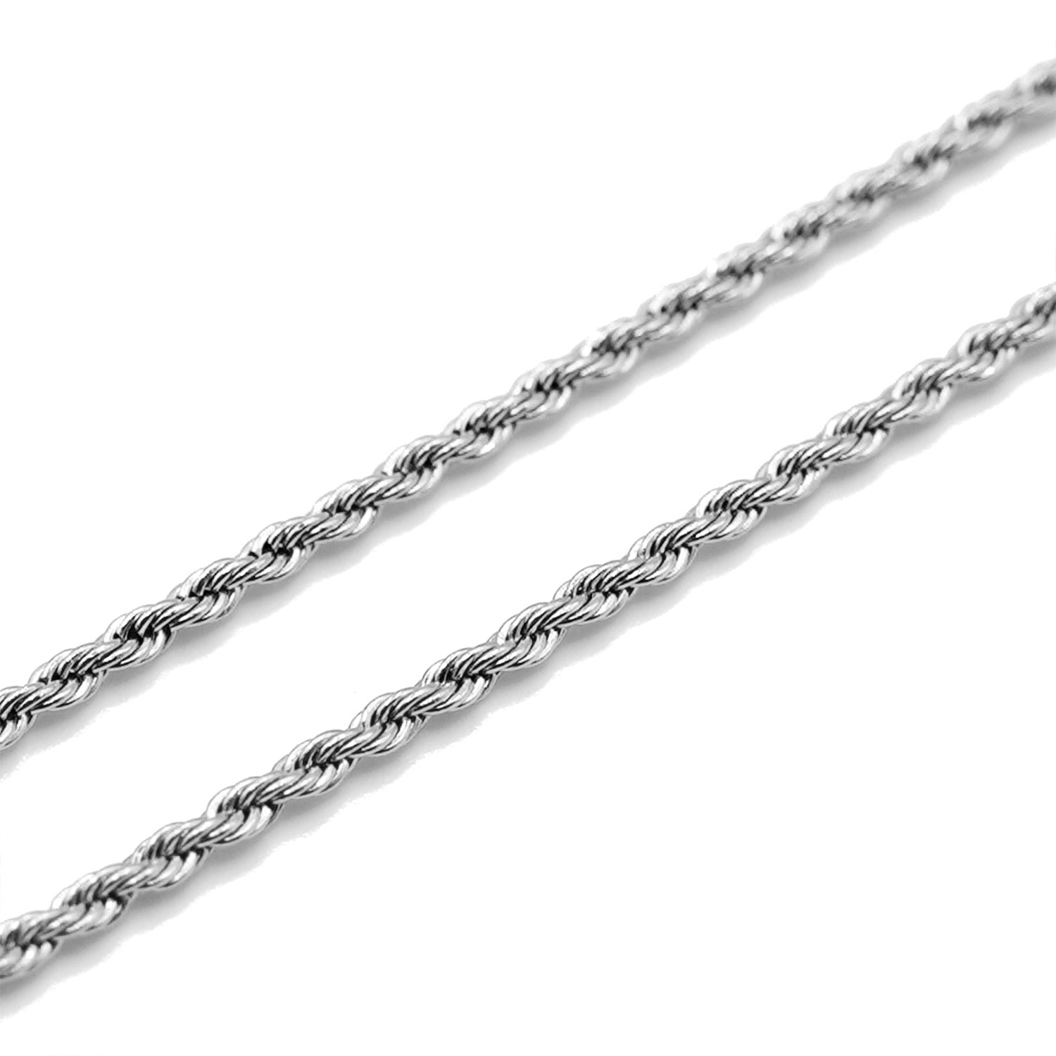 Rope Chain 2.5mm Silver