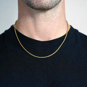 Rope Chain 2.5mm Silver