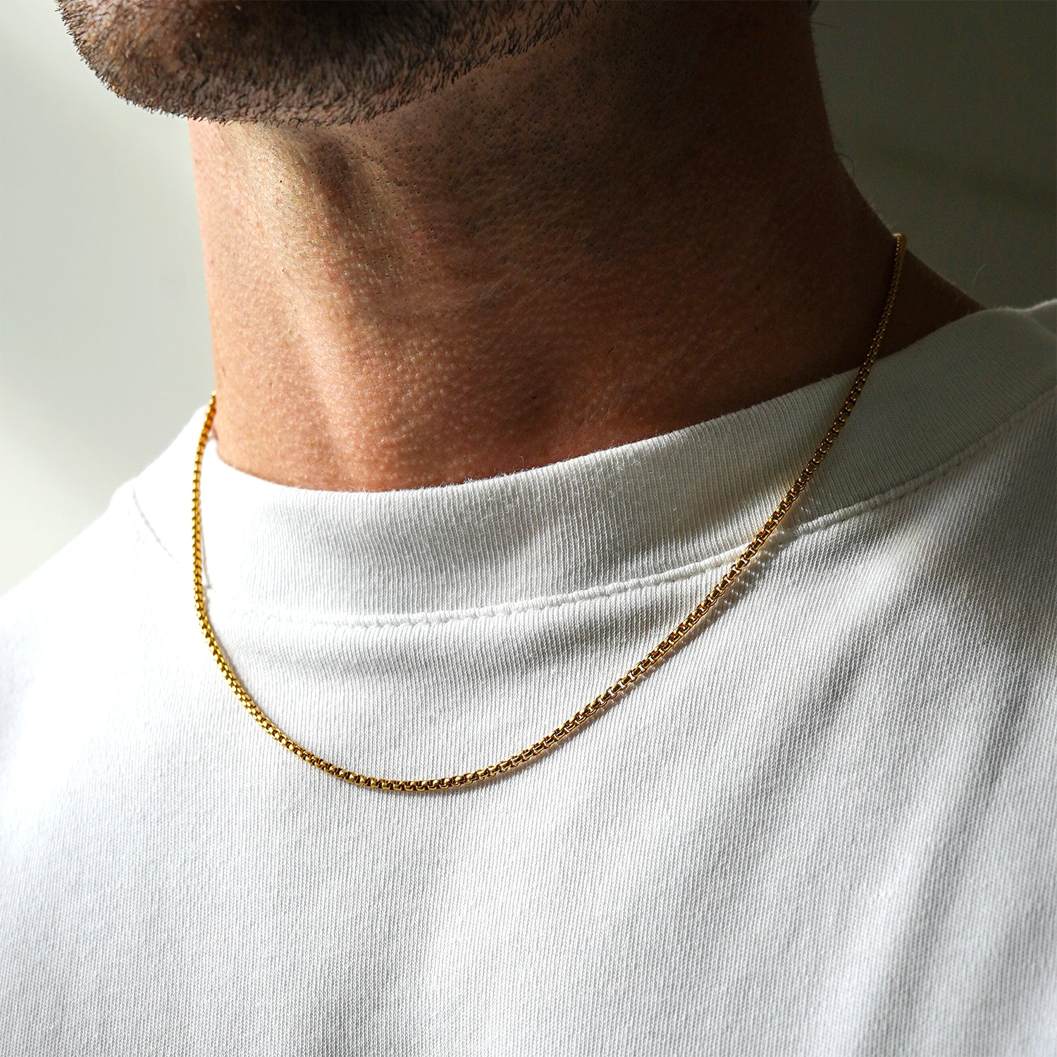 Rolo Chain 2mm Gold