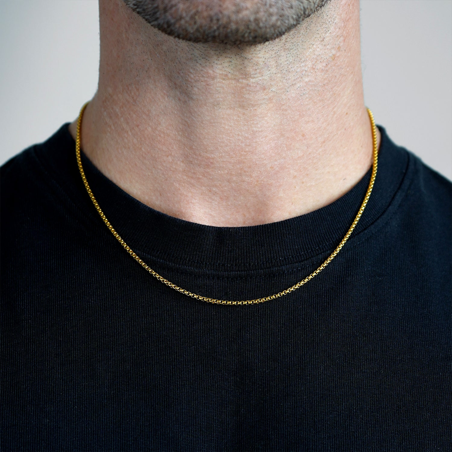 Rolo Chain 2mm Gold