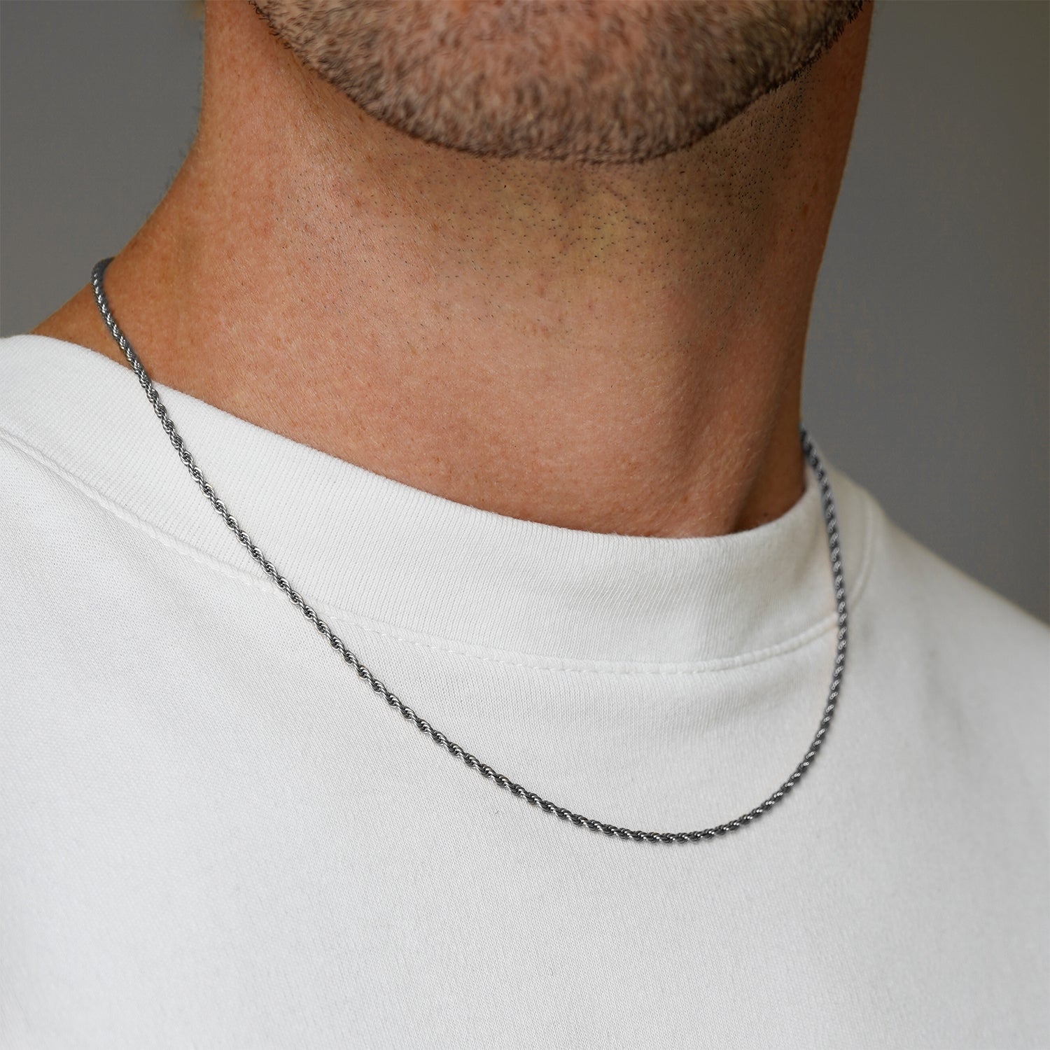 Rope Chain 2.5mm Silver